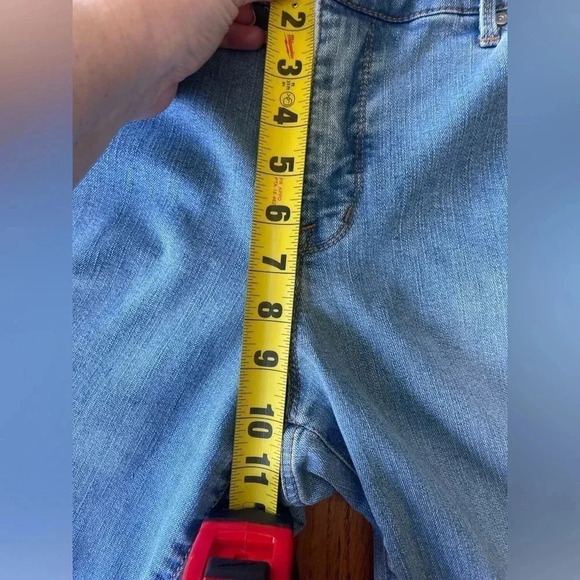 Nine west Christie Capri denimโ jeans size 12 EUC! - Picture 3 of 7